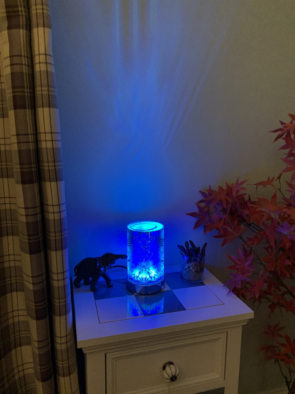 Buddha LED-Ölbrenner