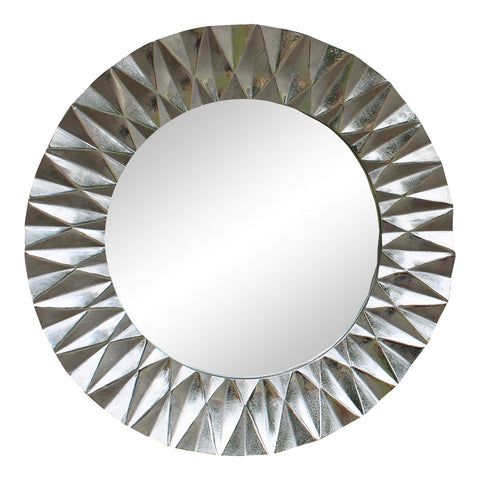 Spiegel im runden geometrischem Design 60cm