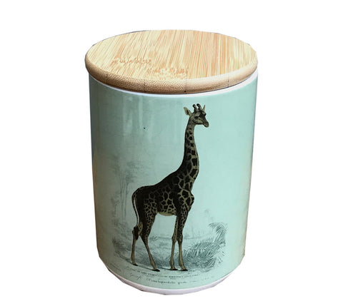 Keramiktopf mit Giraffe