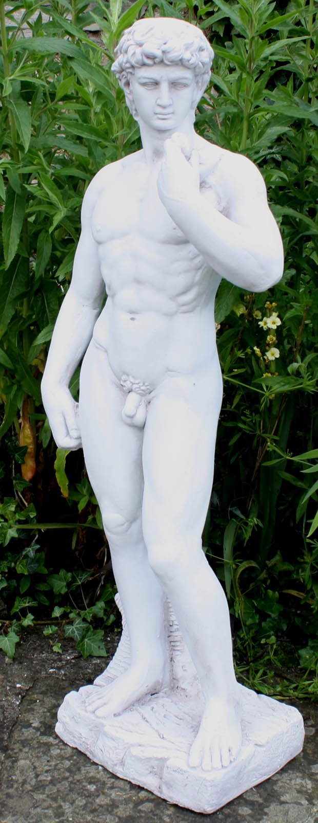 Steineffekt David Statue